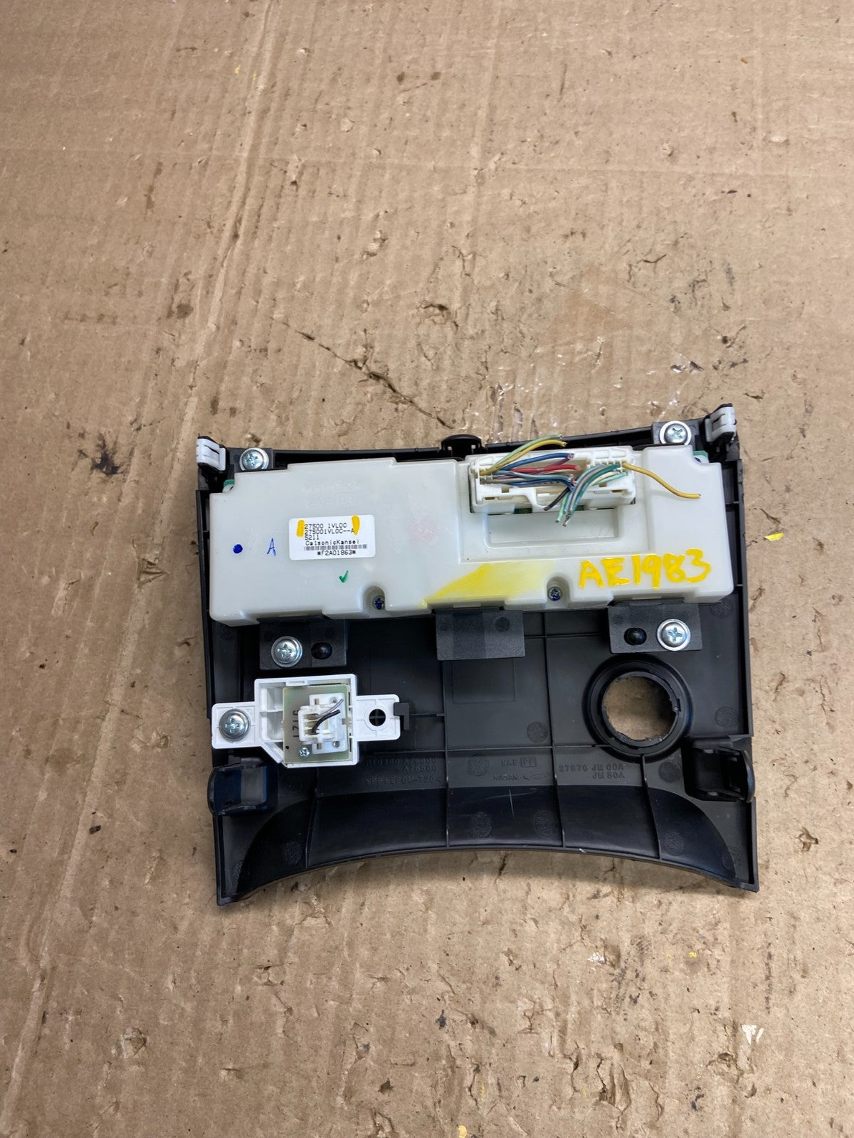 2011 to 2015 Nissan Rogue Heater Temperature AC Climate Control AE1983 DG4