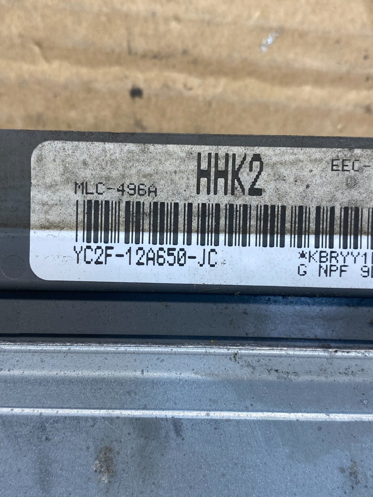 2000 Ford Van E150 E250 5.4L Engine Computer Module ECM YC2F-12A650-JC AF4163 DW2