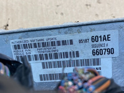 2008 Dodge Durango 5.7 Computer Engine Computer PCM ECU P05187601AE AG7506 DG2