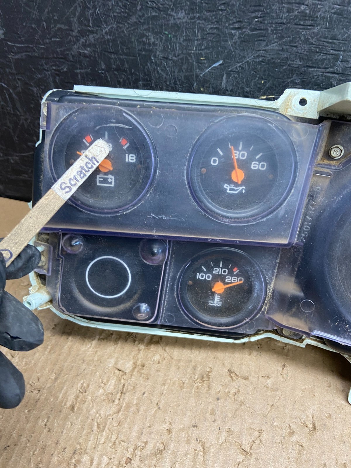 1973 to 1987 Chervolet GMC Truck Gauge Cluster Instrument AF16483