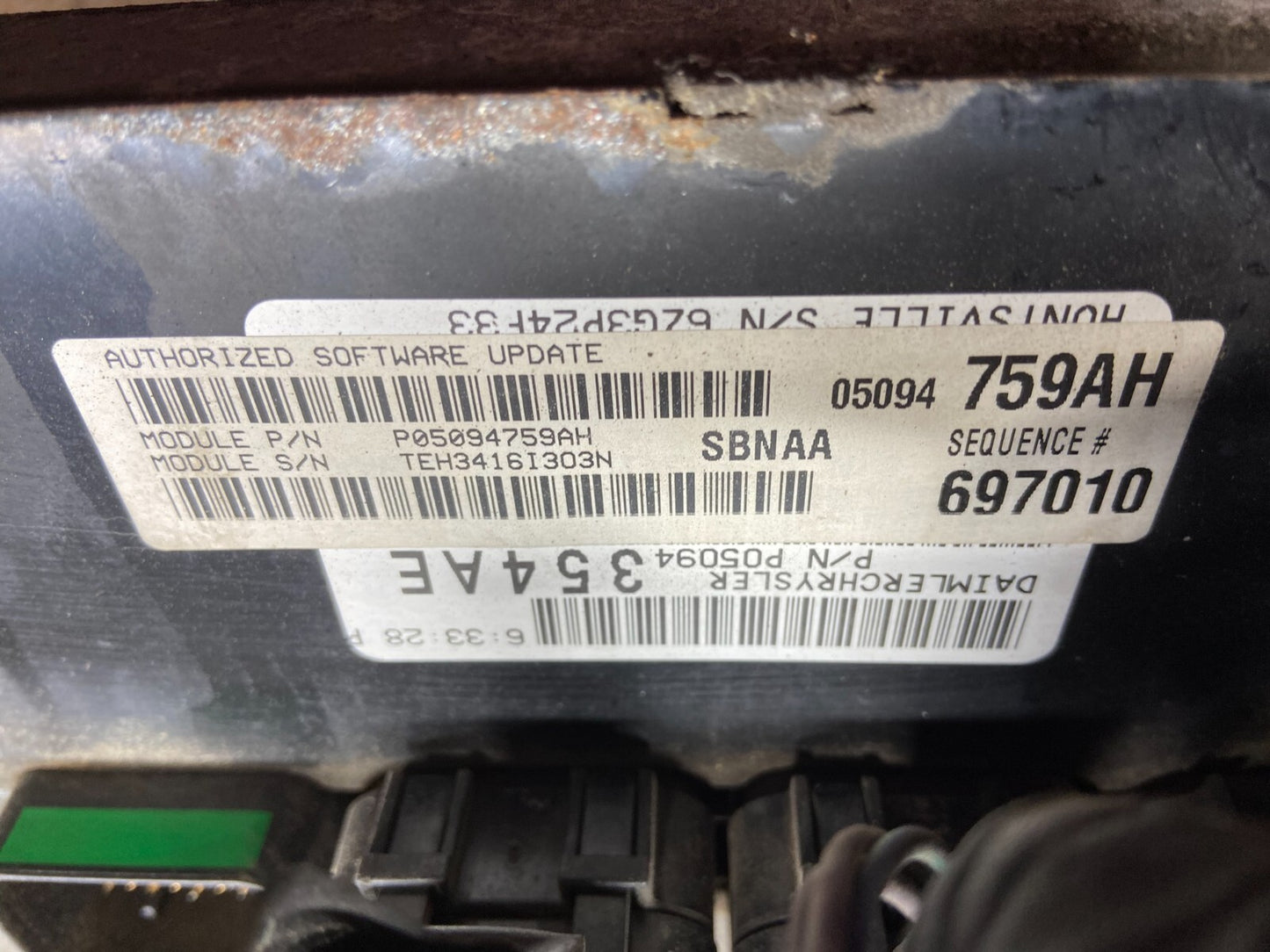 2007 Dodge Durango 5.7L  Engine Computer Module ECU PCM J5787 DG2