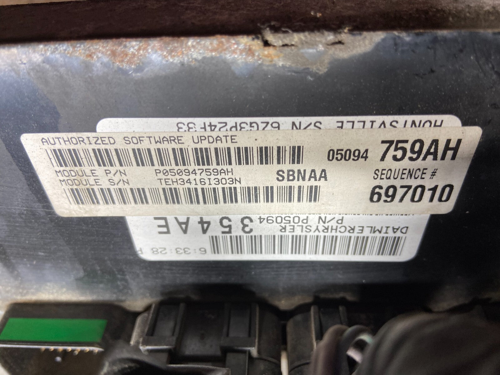 2007 Dodge Durango 5.7L  Engine Computer Module ECU PCM J5787 DG2
