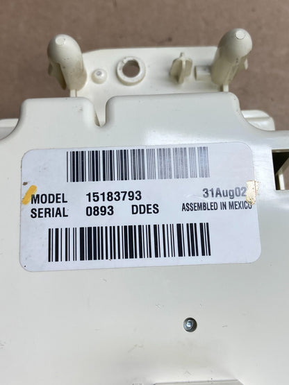 2003 to 2006 Chevrolet Silverado HVAC AC Climate Control AI6271 DG4