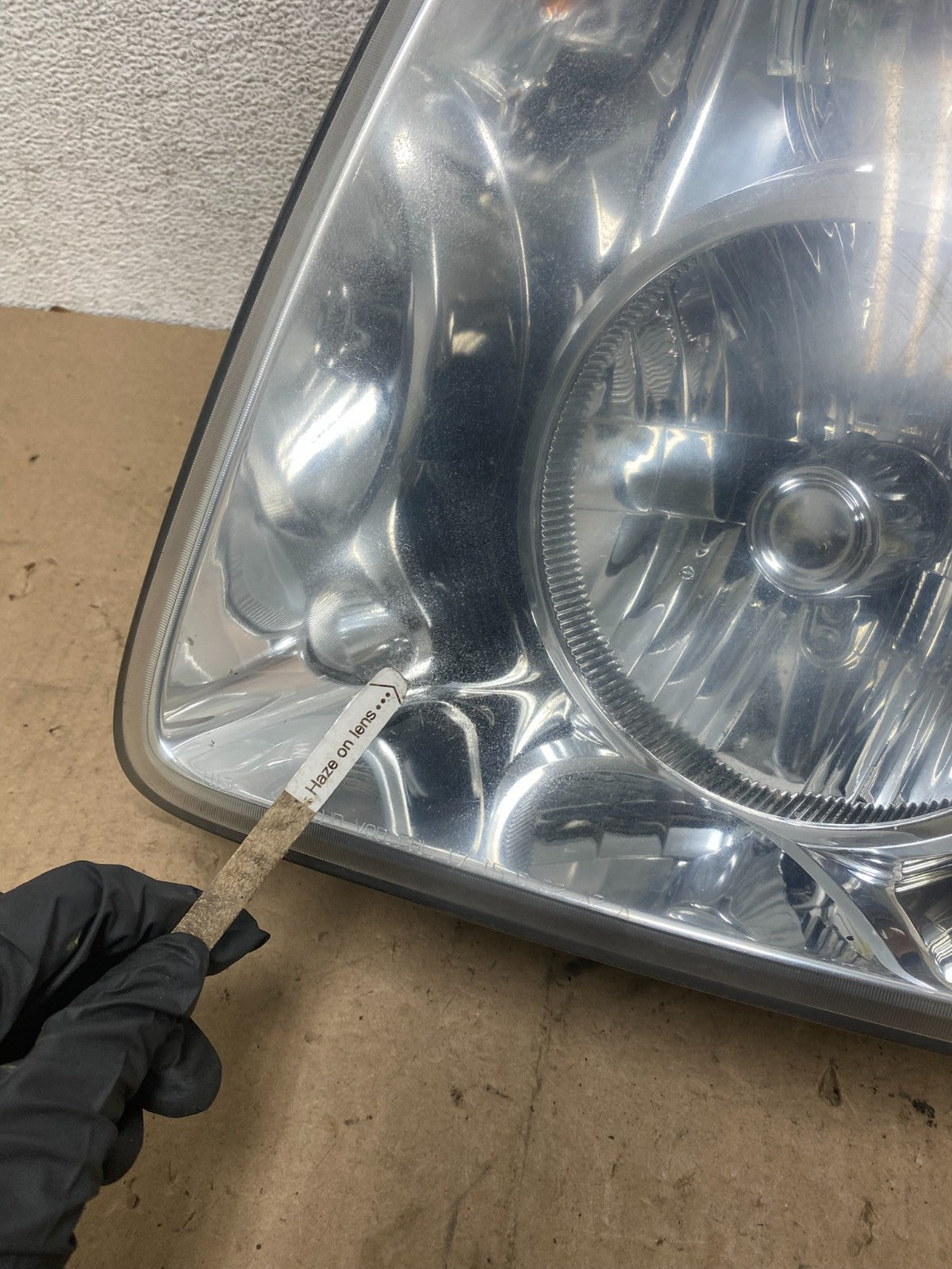2007-2014 GMC Yukon Halogen Headlight Left Driver LH Side AG4894 DW3