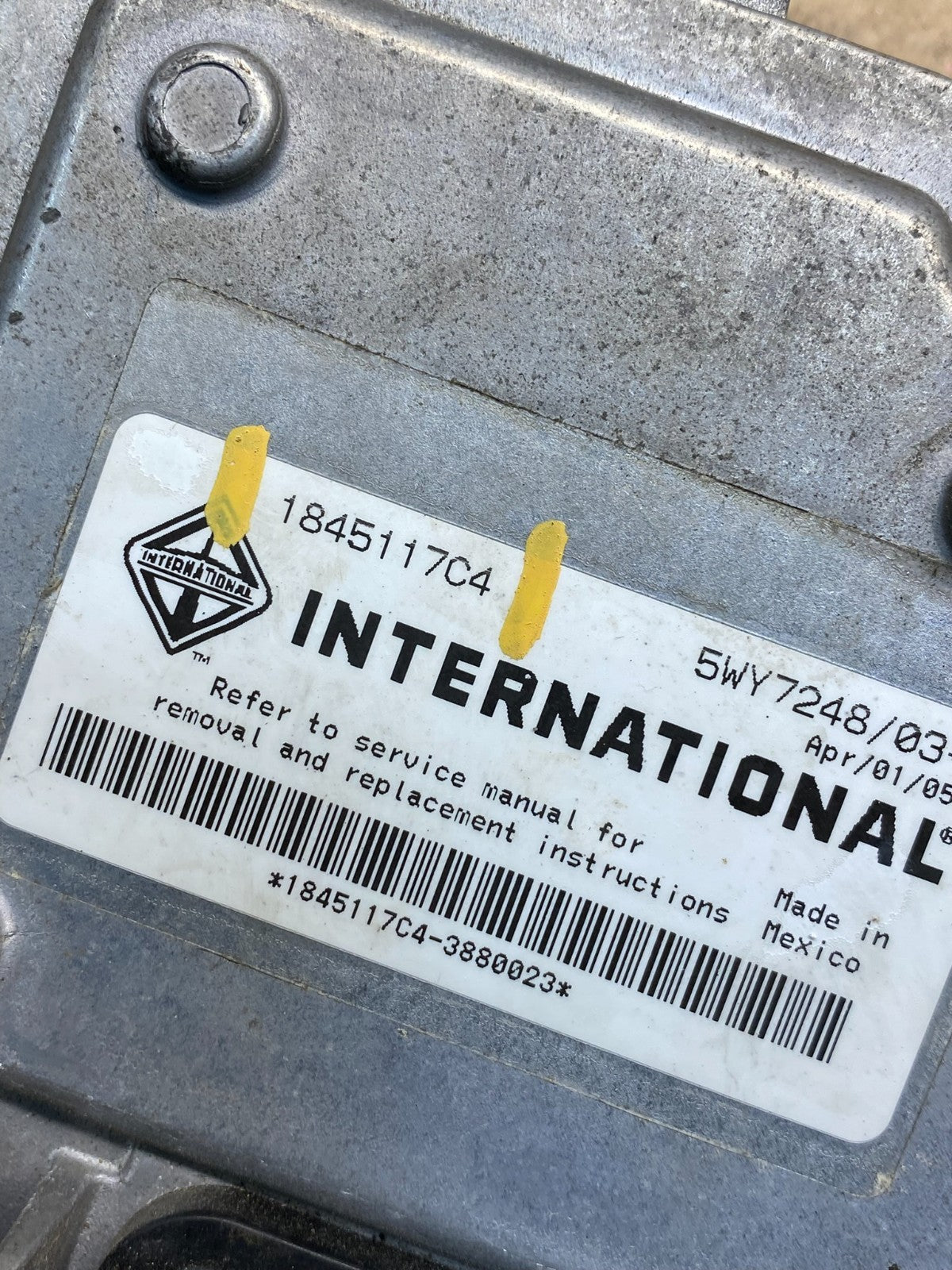 2003 - 2007 Ford F250 6.0 FICM Fuel Injection Control Module 1845117C6 AH9601 DG2