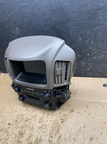 1999 2003 Lexus RX300 Radio Navigation Info Display Climate Control OEM V7676 DG1