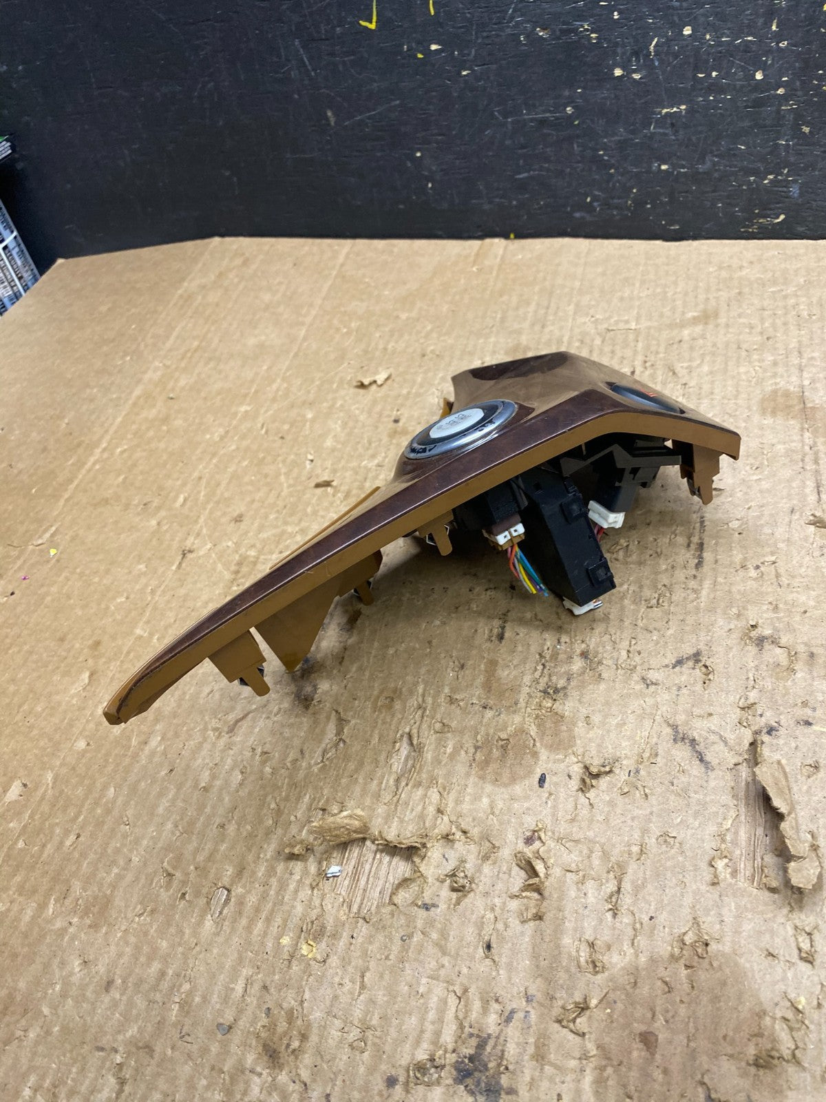 2011 to 2017 Nissan Quest Ignition Switch Bezel Woodgrain Hazard Switch Z7389 DG1