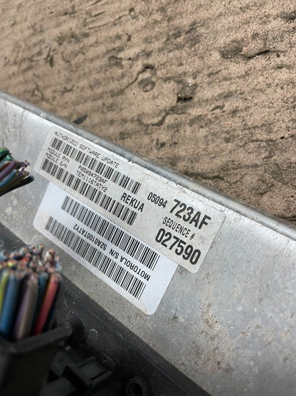 2006 Jeep Grand Cherokee 3.7L Ecm Ecu Computer P05094723AF G8317 PS3