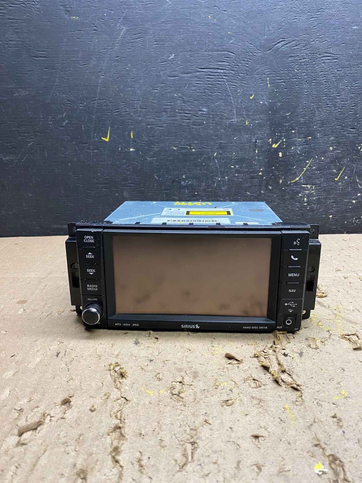 2011 2014 Jeep Dodge Chrysler Screen Display CD Player Satellite Radio u5799 DG0