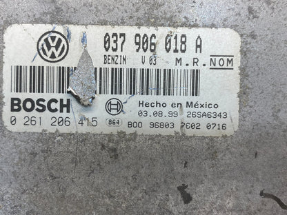 2000 Volkswagen Cabrio ECM Engine Control Unit ECU AF6626 DG2