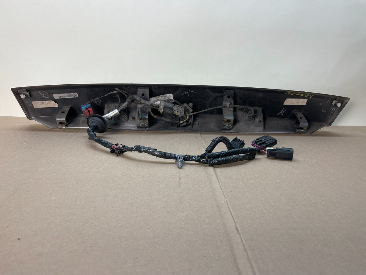 2007 to 2014 Suburban Tahoe Yukon License Plate Cover Trim W/ Camera AJ0634 DG3