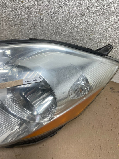 2006 to 2010 Toyota Sienna Left Driver Lh Side Headlight Halogen AA0560 DW4