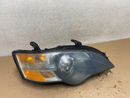 2006 to 2007 Subaru Legacy Right Passenger RH Side Black Headlight AI1142 DW0