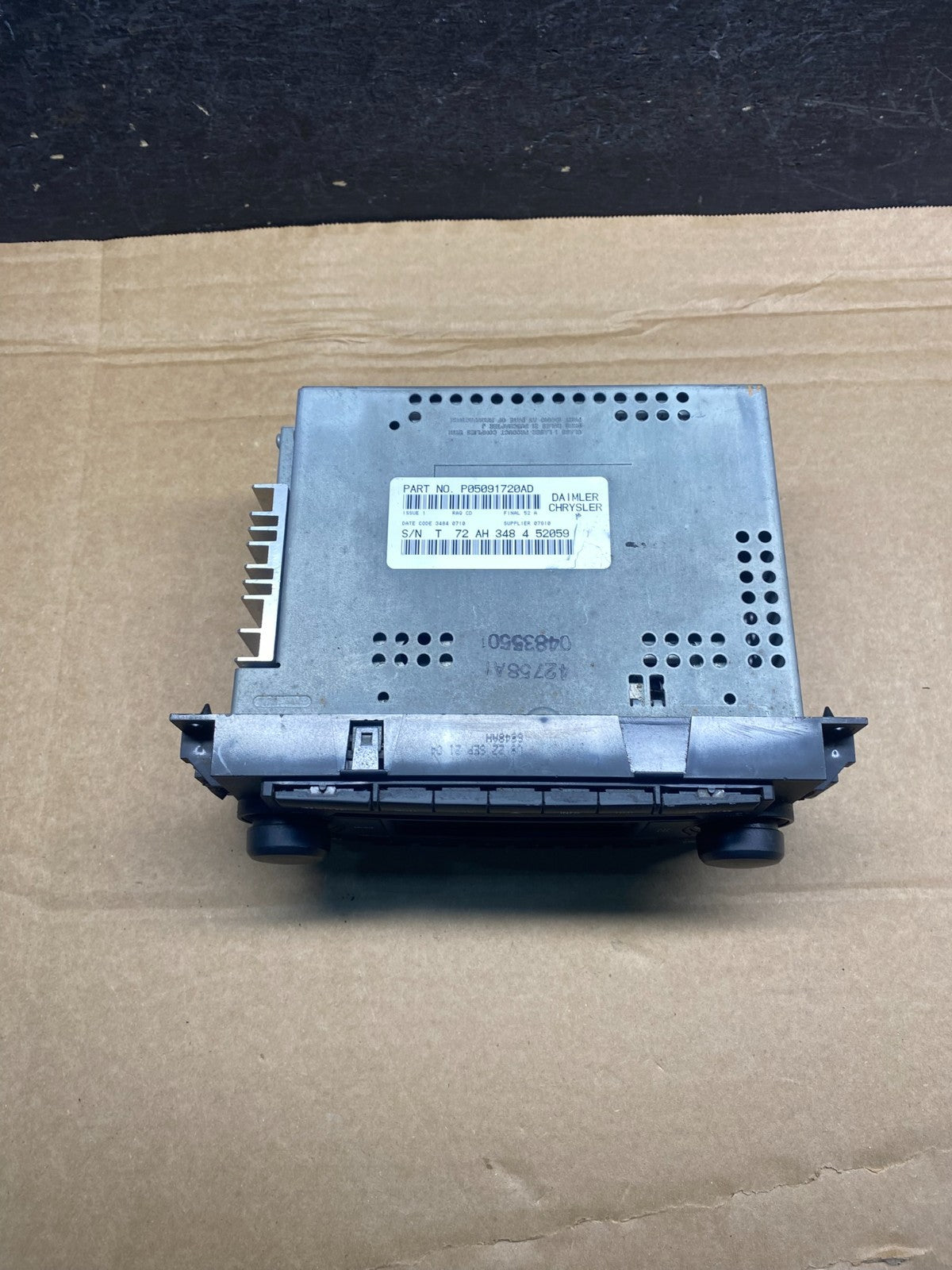 2007-2012 Chrysler Dodge Jeep Ram Radio CD MP3 AUX Receiver ah4798 DG3