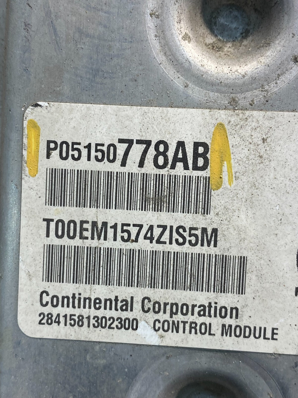 2014 Dodge Caravan Town & Country 3.6L Engine Computer ECU ECM ag7511 DG2
