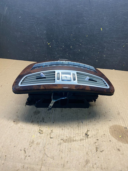 2007-2013 Mercedes W221 S550 S600 Climate Control Clcck Air Vent Bezel P7719 DG3
