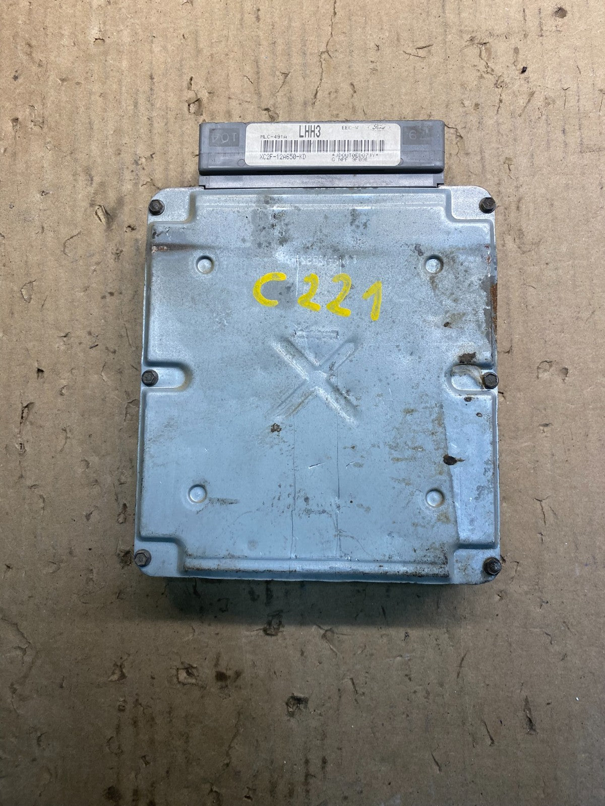 1999 Ford Van E150 E250 4.2L Engine Computer Ecm Ecu xc2f-12a650-kd AC0755 DG1