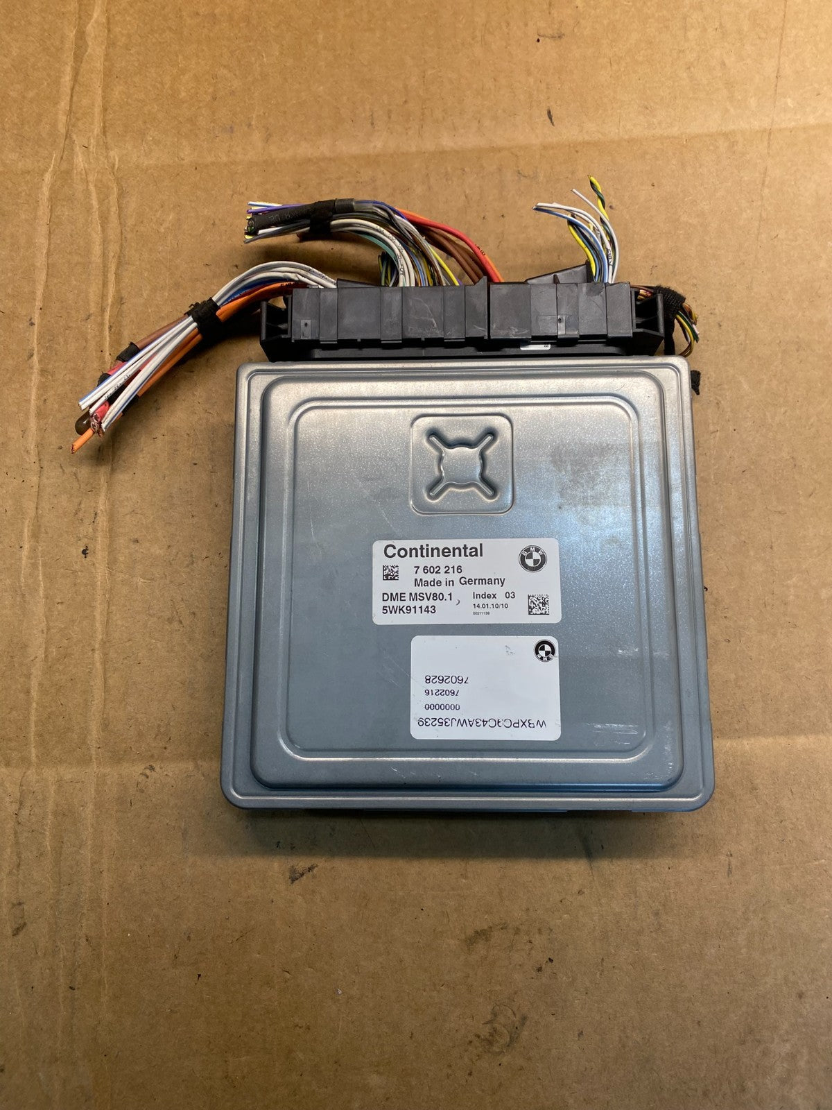 2007 - 2011 BMW 328i 528i E90 ECM ECU Engine Computer 7602216 AB3679 DG0