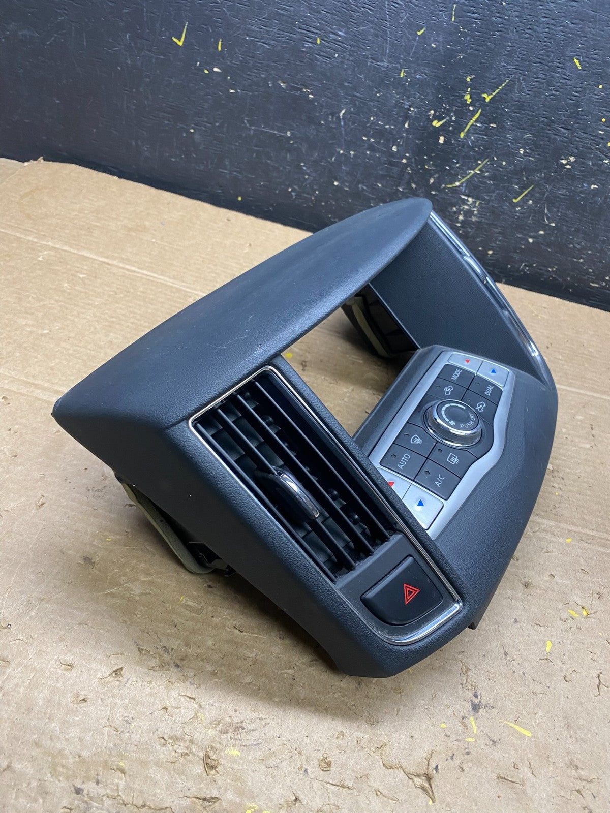 2009-2014 Nissan Maxima Center Console Climate Control Radio Bezel OEM W9709 DG1