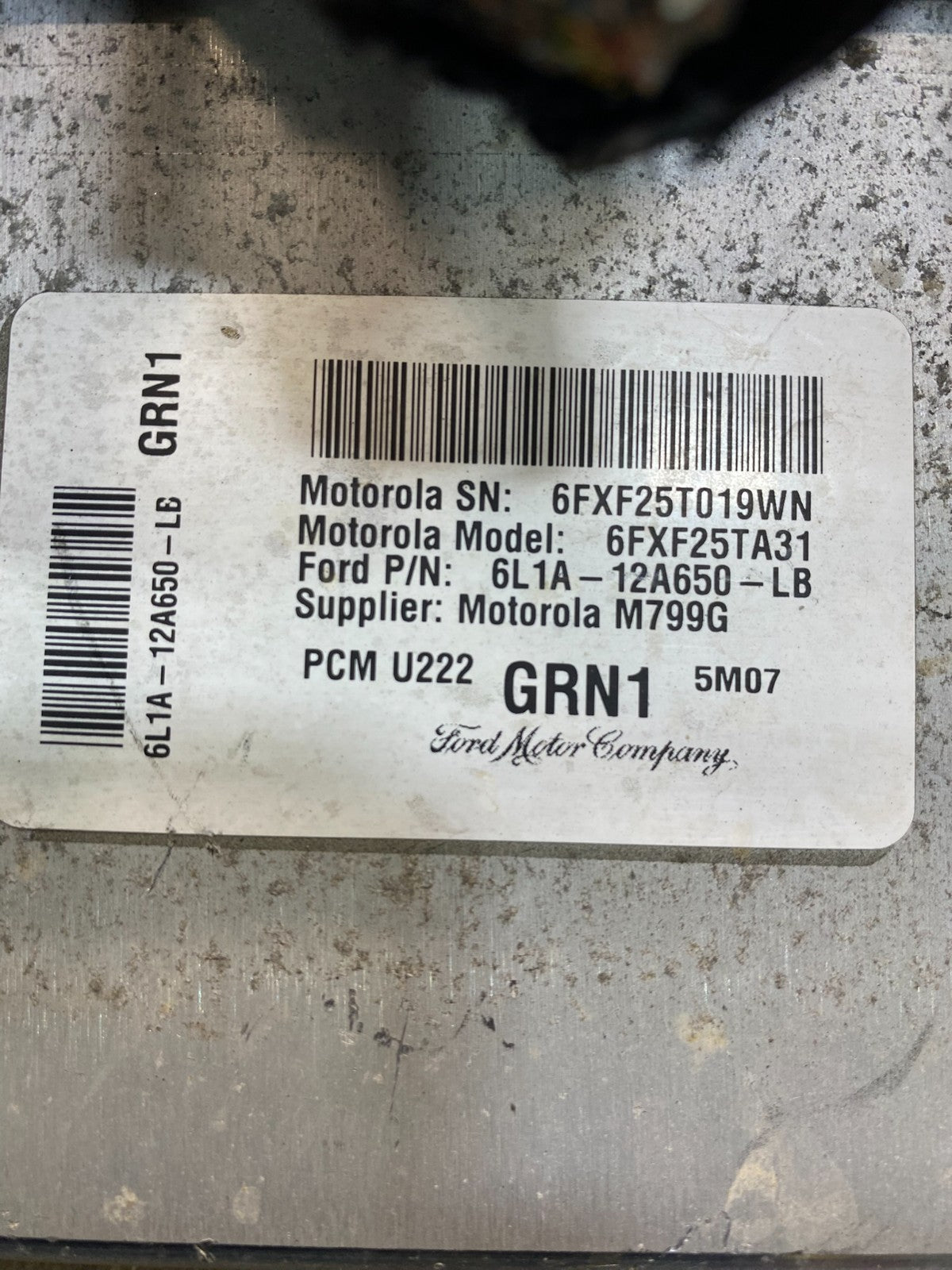 2004 Ford Expedition Engine Control Computer ECM ECU 6L1A-12A650-LB aa5782 DG4