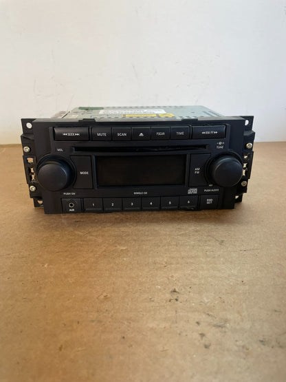 2005-2009 Chrysler Dodge Jeep Ram Radio CD MP3 Receiver AG0803 DG0