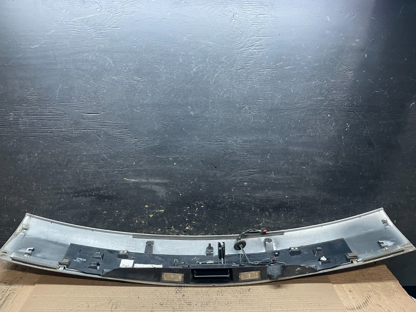 2011 to 2016 Chrysler Town & Country Tailgate Trim w/ Camera Panel OEM U8133 DG9