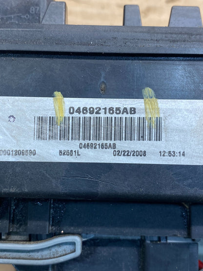 2008 Jeep Grand Cherokee Fuse Box Relay Panel BMC Body Module AD7620 DG6