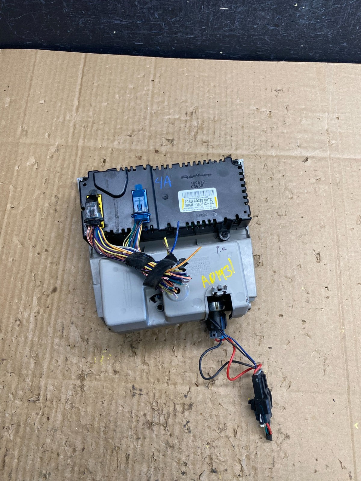 2007 2008 2009 Lincoln Mkz Hvac Climate Control Panel AD1931 DG5