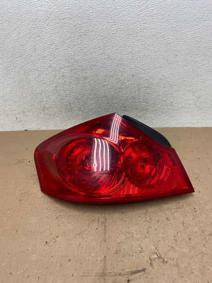 2007 to 2013 Infiniti G35 G37 Sedan Left Driver LH Side Tail Light AG5392 LK0