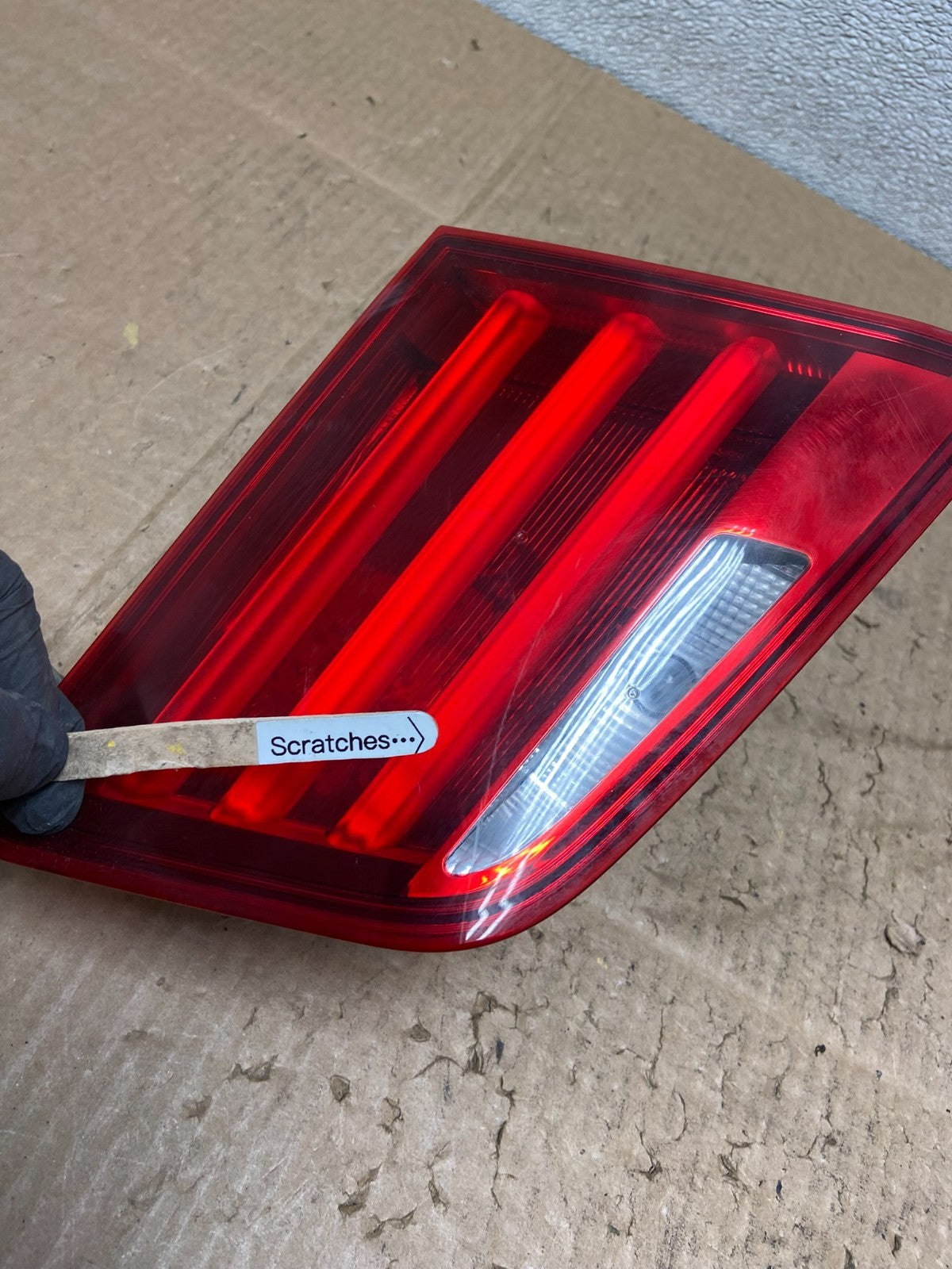 2011-2013 BMW 5 F10 Rear Left Driver LH Trunk Inner Tail Light OEM Y9060 DW3