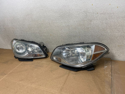 2008 to 2012 Chevrolet Malibu Left+Right Side Set Headlights Oem Y5114 DW1
