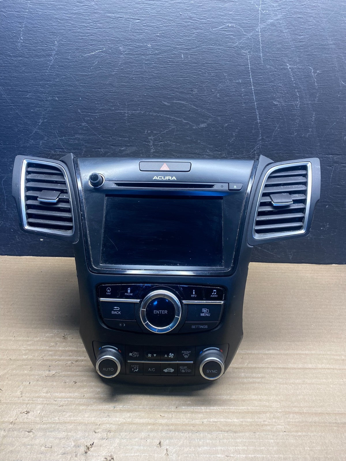 2013-2018 Acura RDX Climate Control Radio Screen Control Panel Air Vent AF38820