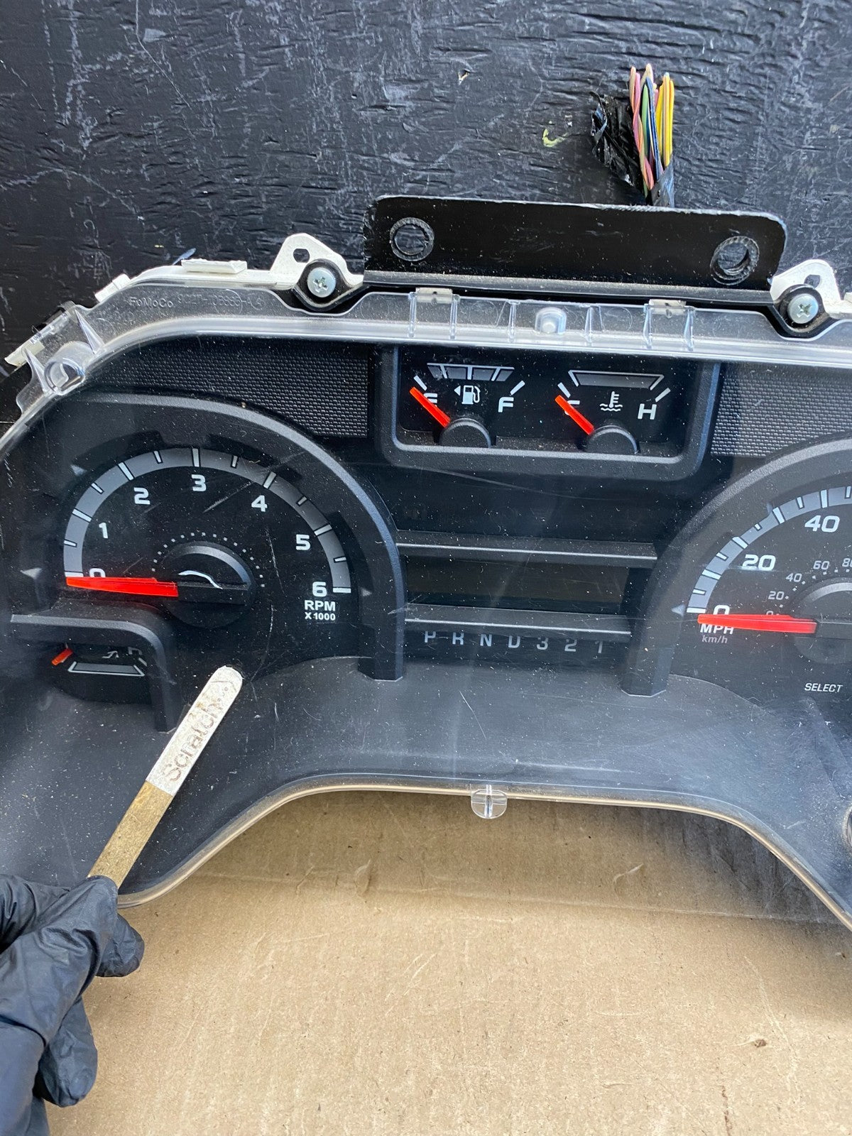 2014 2015 Ford E150 E250 E350 VAN Gauge Speedometer Cluster ac6213 DG1