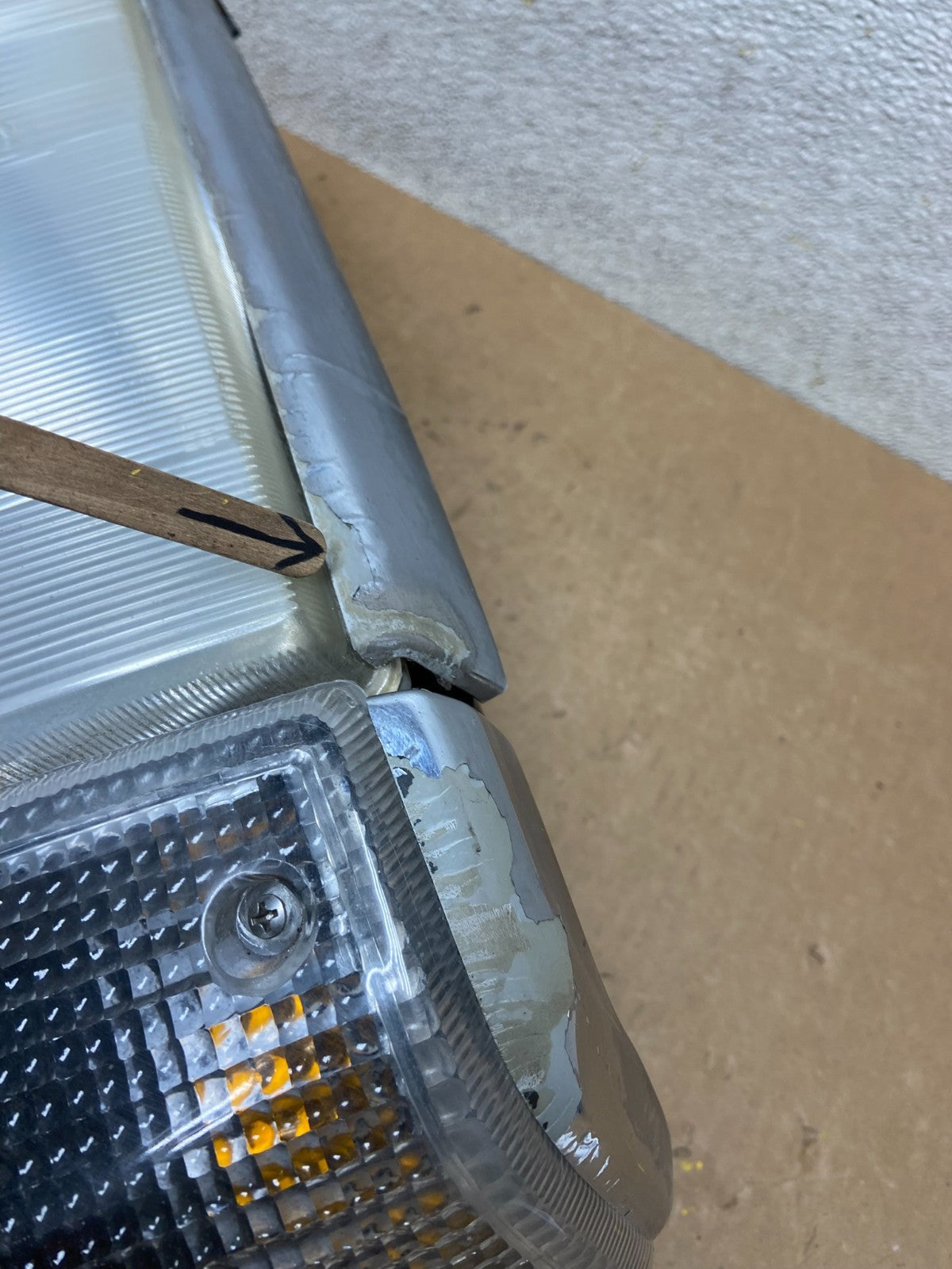 1990 to 1993 Volvo 240 Driver Left Side Headlight Z79934