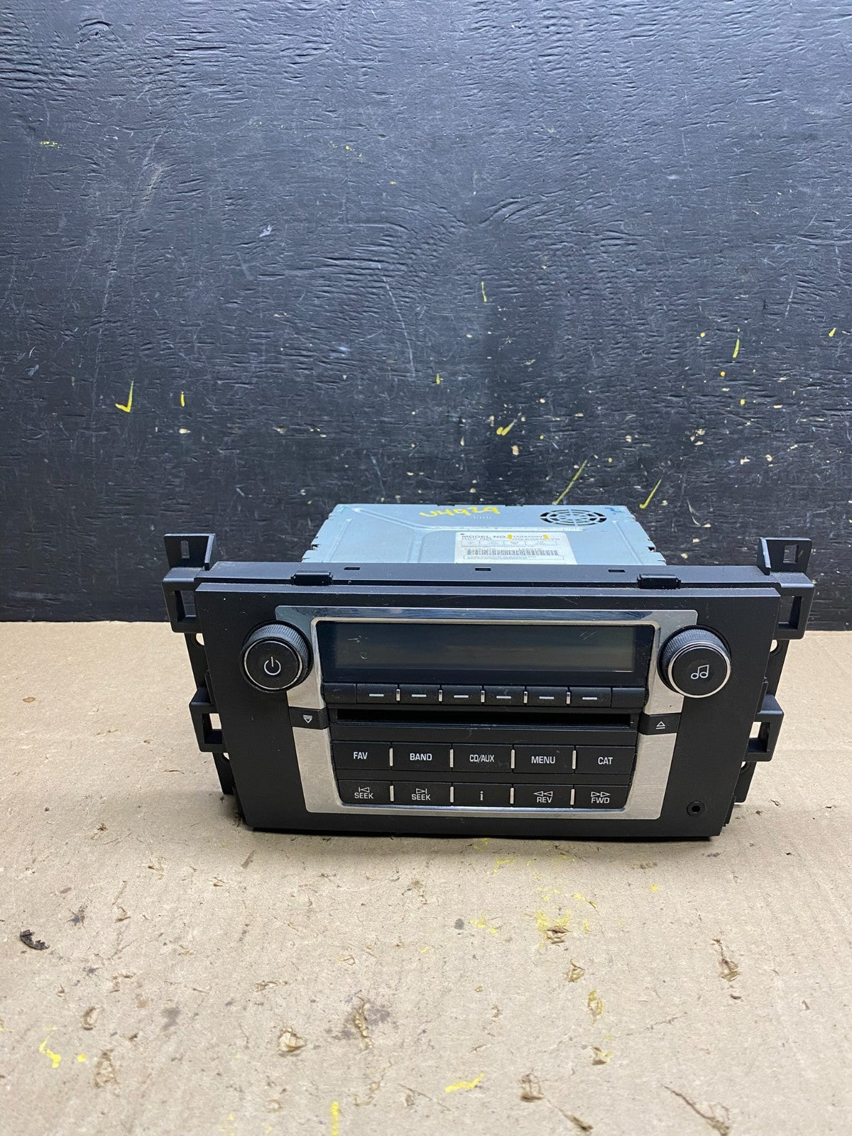 2007 - 2009 Cadillac DTS Radio 6 Disc Cd Changer Player 15847689 u4930 DG0