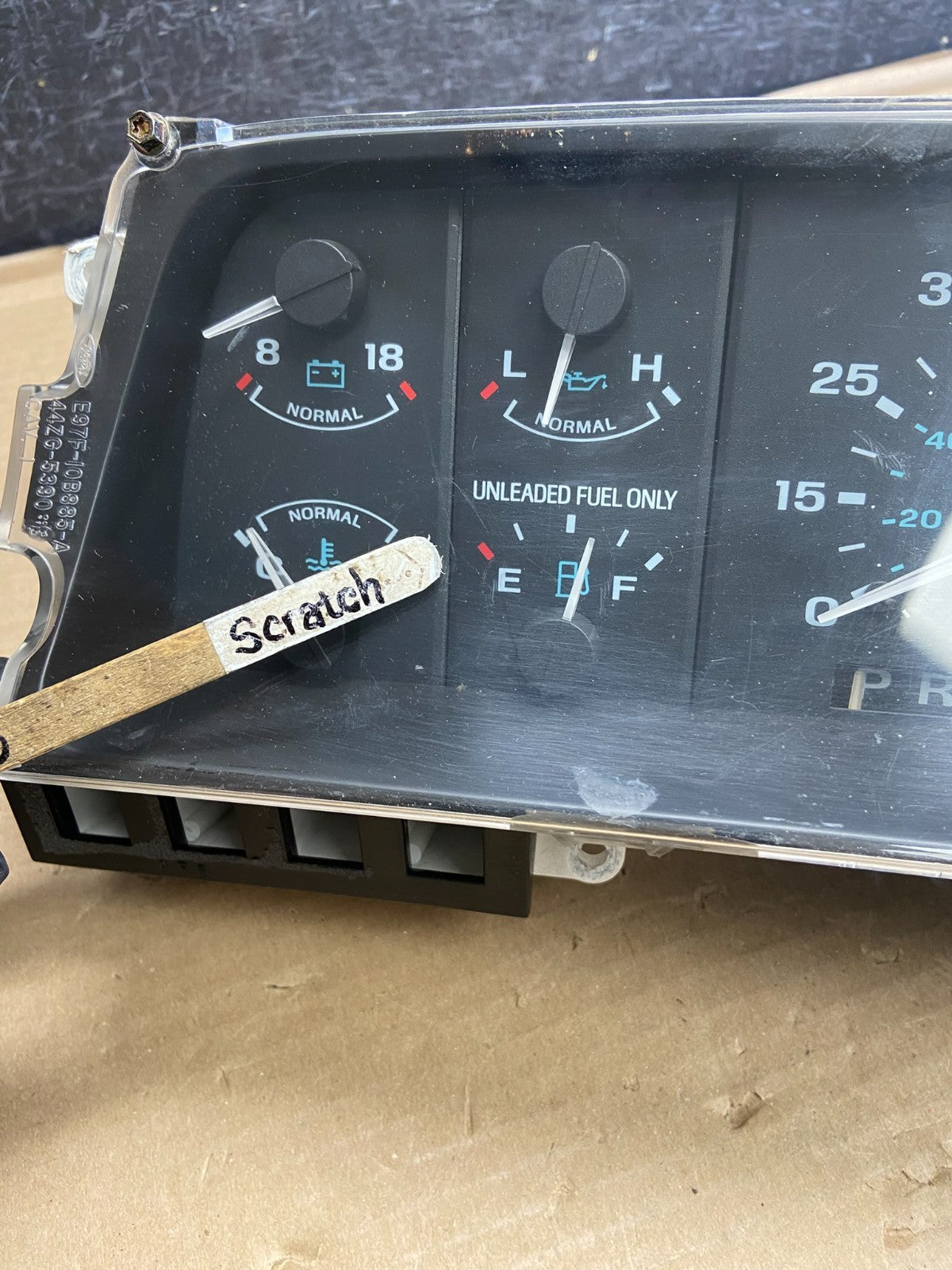 1989 to 1994 Ford Ranger Speedometer Instrument Cluster ag0429 DG3