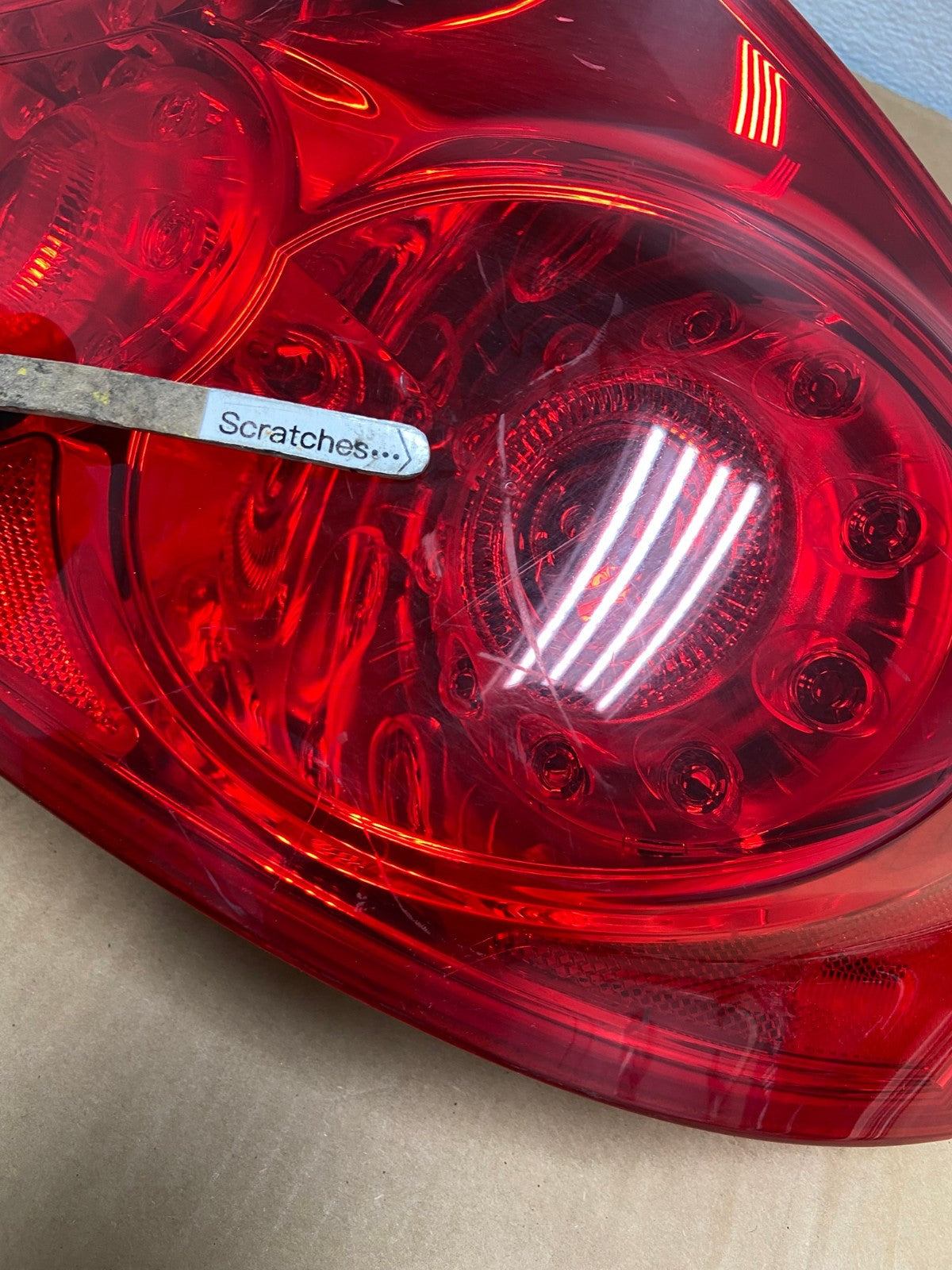2007 to 2013 Infiniti G35 G37 Sedan Right Passenger Rh Tail Light AC8347 LK3