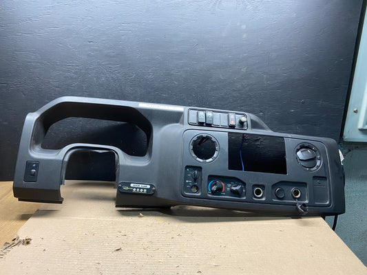 2009 - 2014 Ford E150 E250 Gauge Speedometer Cluster Radio Bezel Trim J4902 DG0
