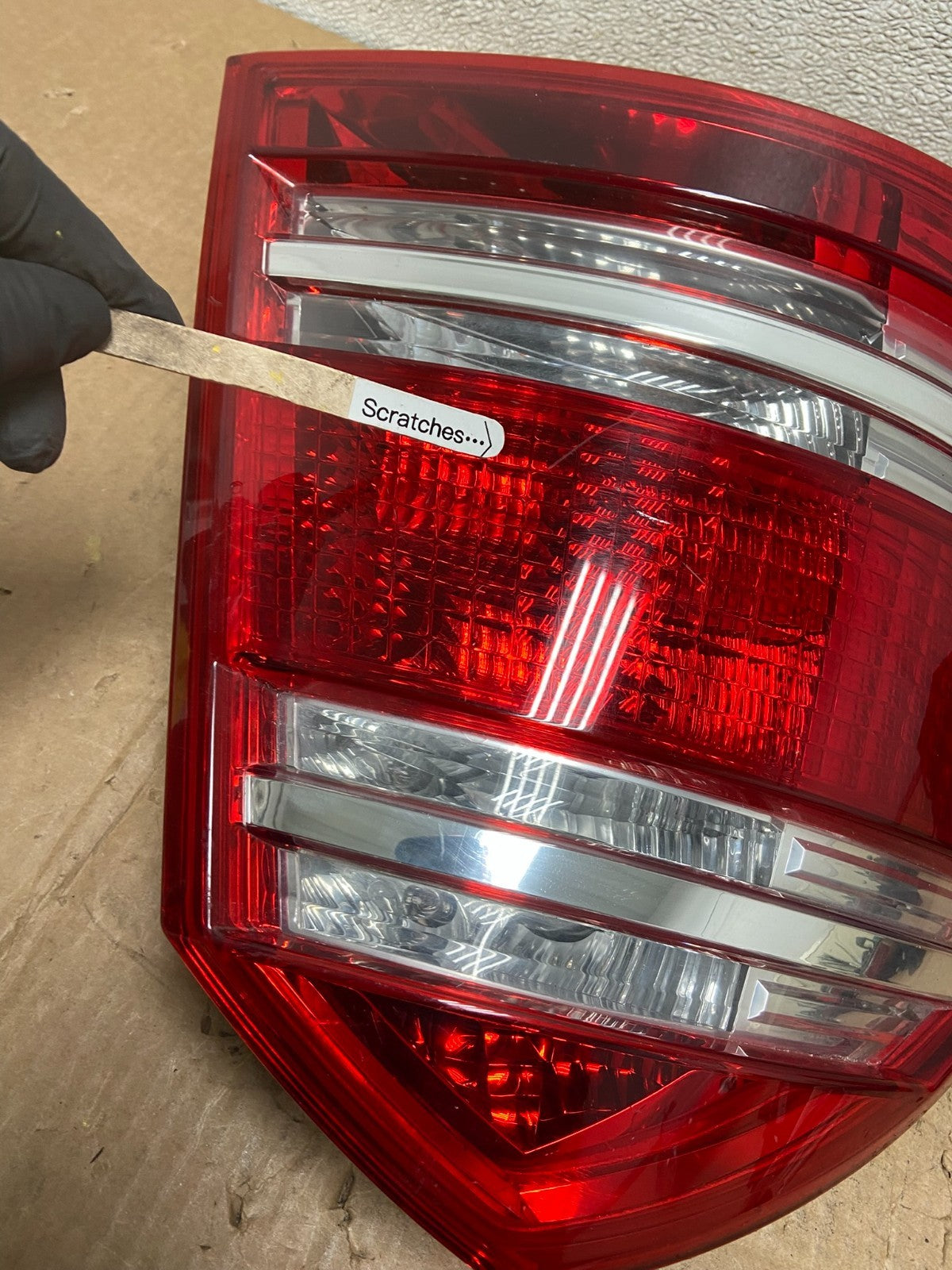 2007 to 2009 Mercedes GL-Class GL450 Left Driver LH Tail Light OEM Y8989 DW3
