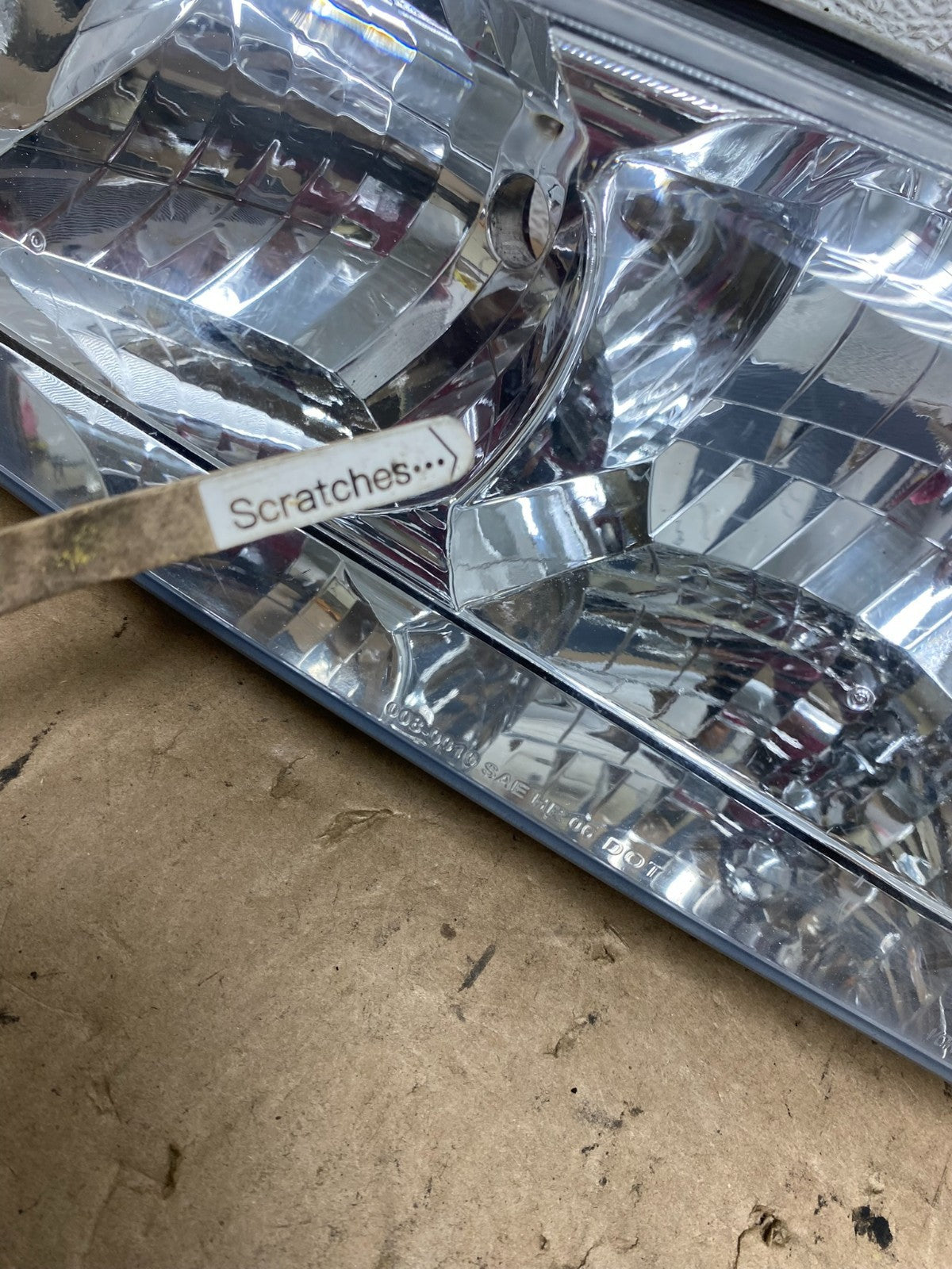 2000 to 2001 Toyota Camry Front Left+Right Side Headlights AE6609 DW3