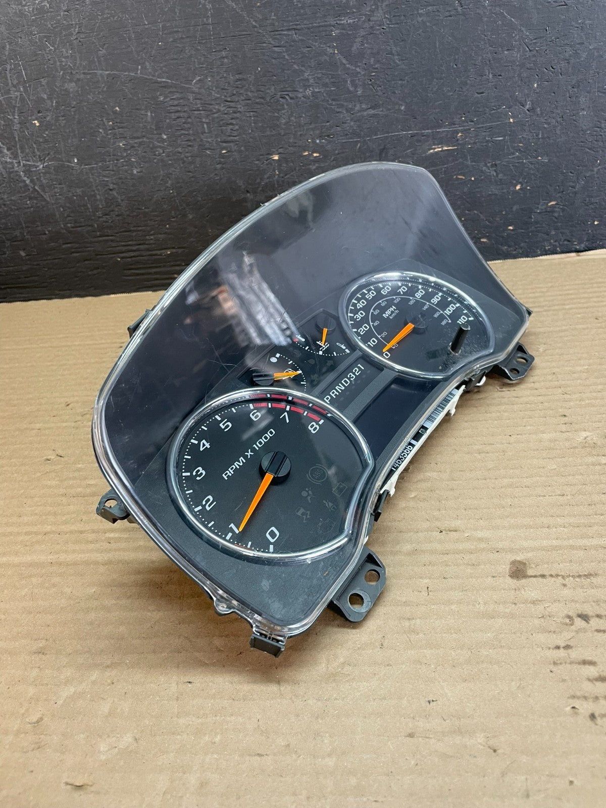 2004 to 2012 Chevrolet Colorado Instrument Cluster Speedometer AF3449 DW1
