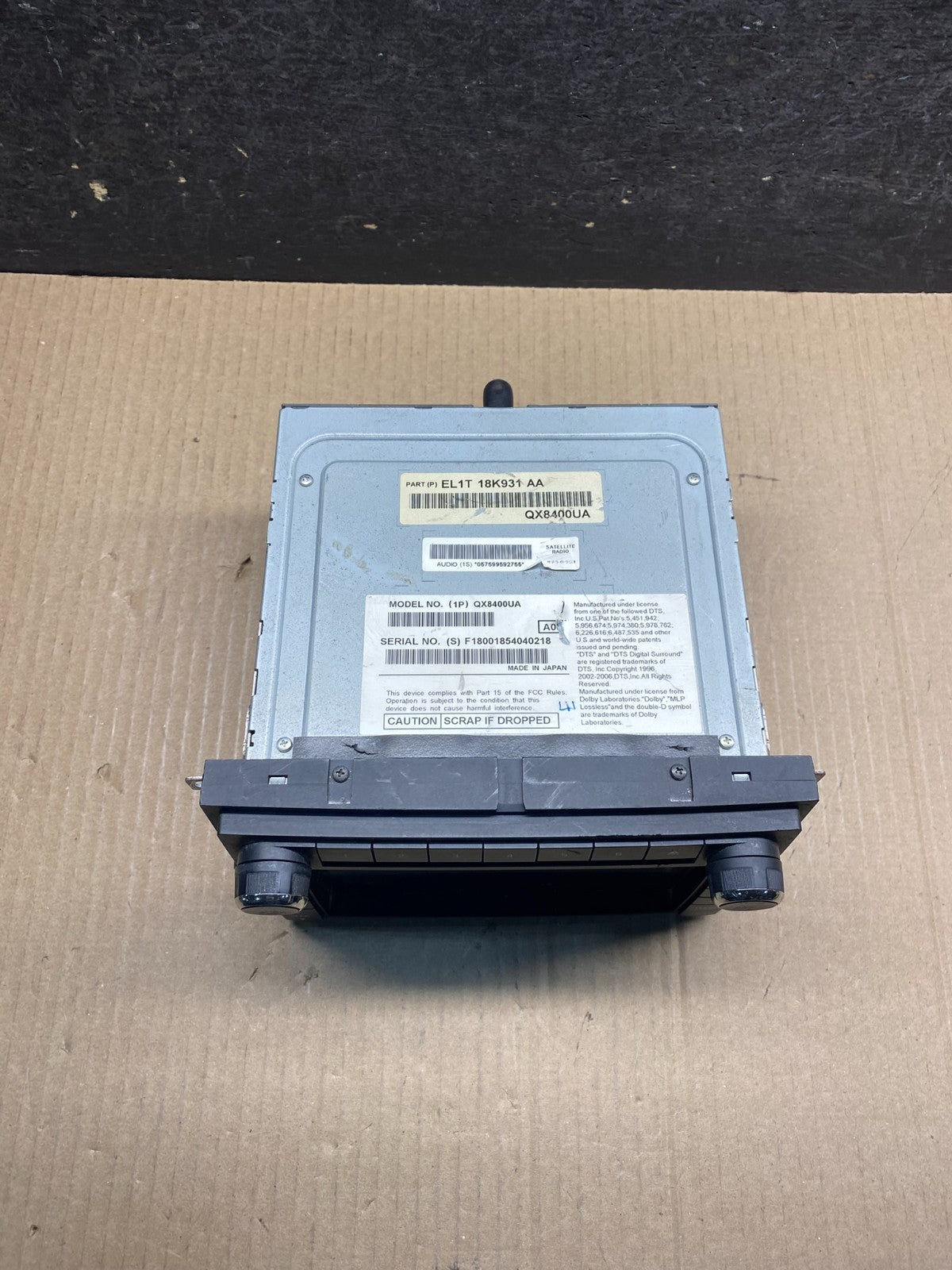 2007 - 2014 Ford Expedition Explorer Radio CD Player Screen Display OE AI4841 DW3