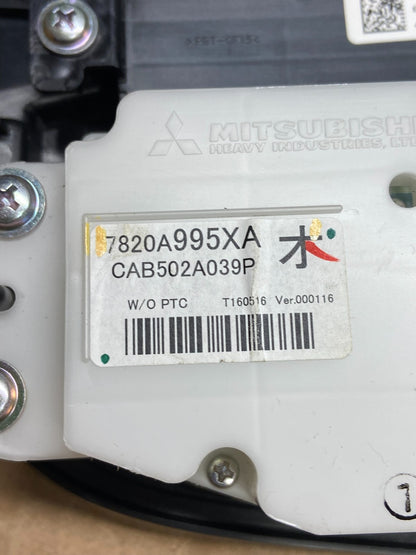 2014-2019 Mitsubishi Outlander Radio A/C Heater Climate Control Bezel ai6139 DG4