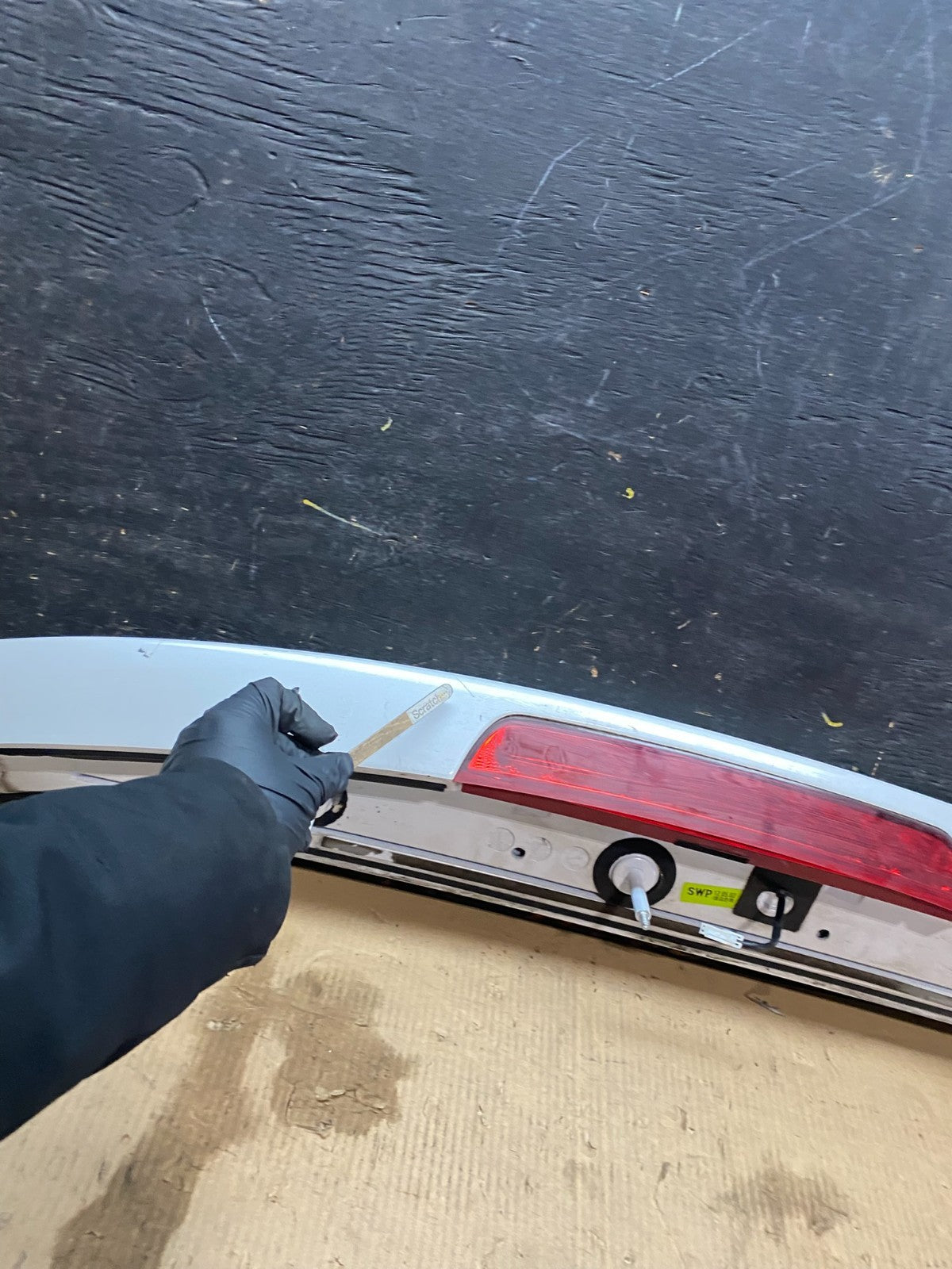 2011 2012 2013 Kia Sorento Rear Spoiler Wing Brake Light X3332 PS12