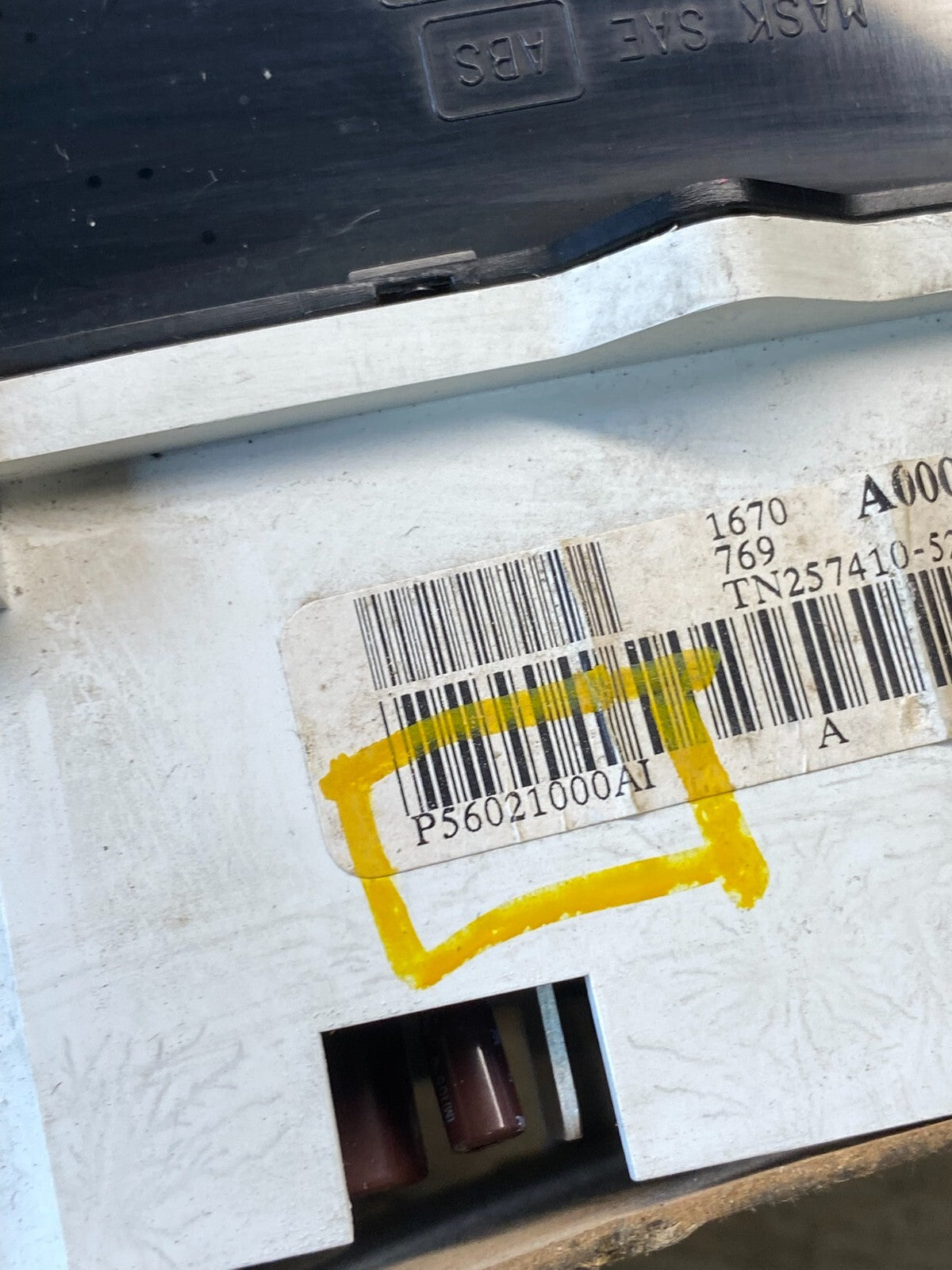 2006 Dodge Van Speedometer Cluster Gauge P56021000AI N9572 DG6