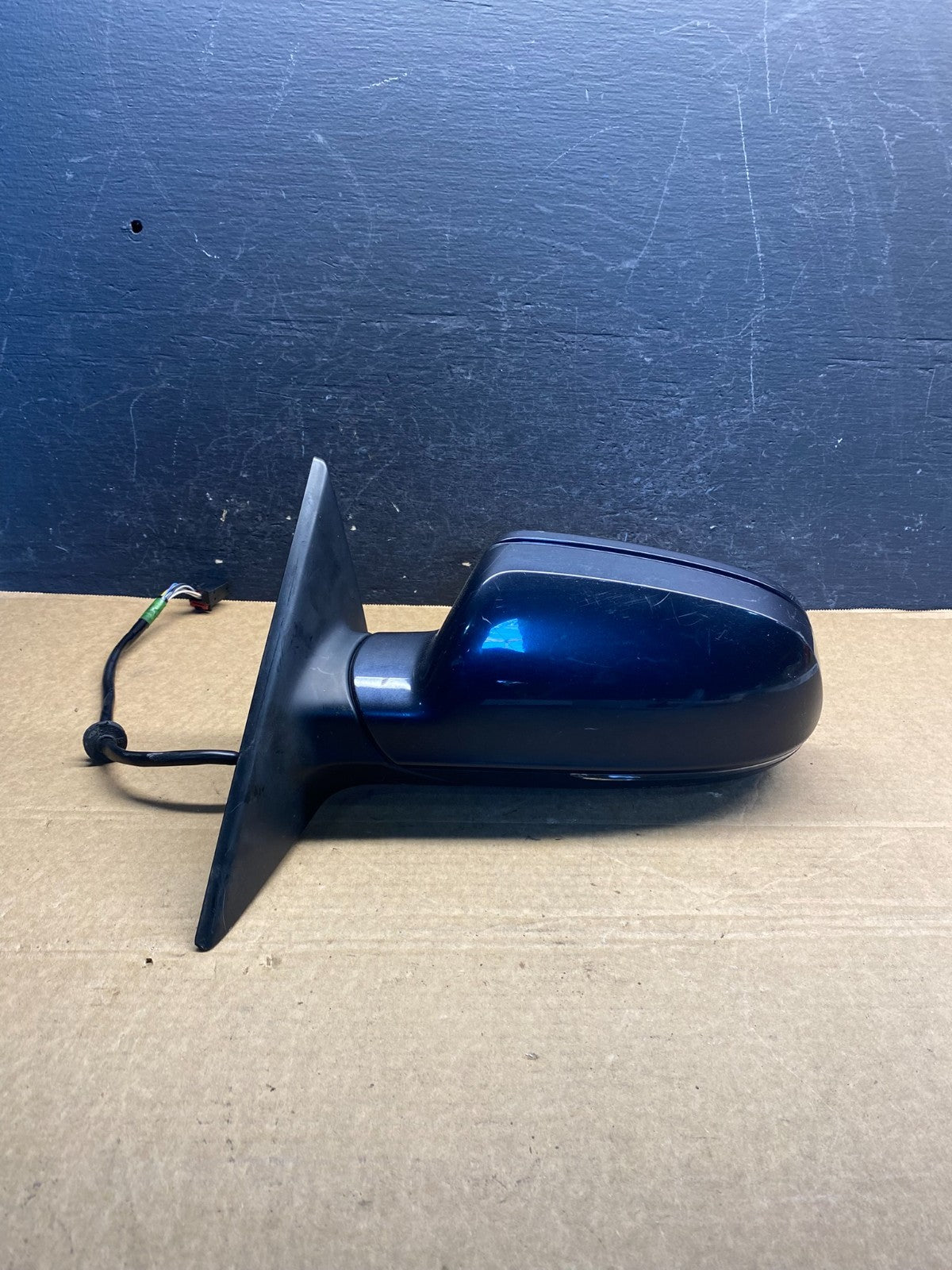 2009 to 2012 Audi A4 Left Driver LH Side View Power Door Mirror AF7635 DG0