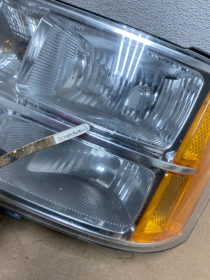 2007 - 2014 GMC Sierra Left Driver LH Side Halogen Headlight AG4556 DW3