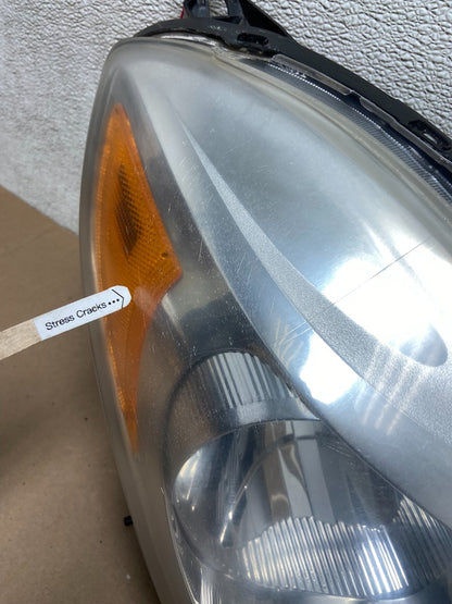 2012 2013 2014 Nissan Versa Sedan Headlight Right Passenger Rh AB5018 DW4