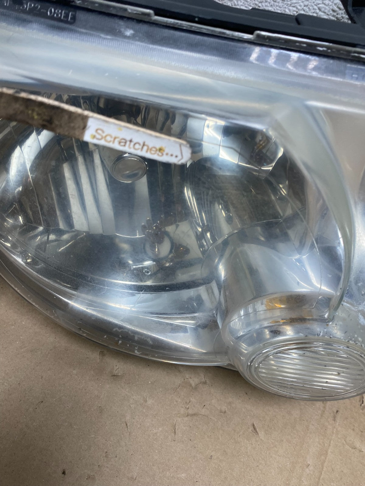 2008 to 2012 Ford Escape Headlights Left+Right Side Set Halogen AJ1965 DW3