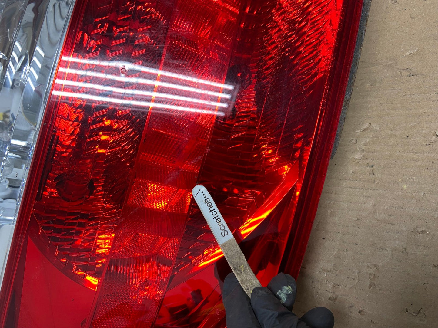 2008 to 2010 Honda Accord Coupe Left Driver LH Side Tail Light AE6528 LK3